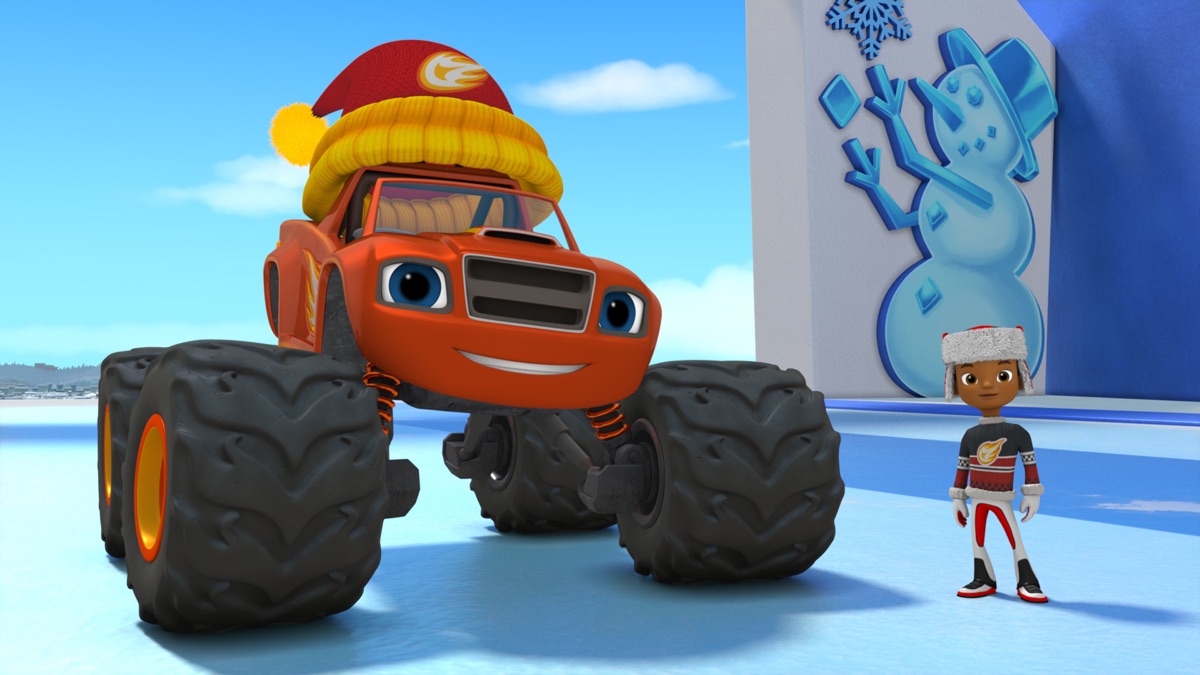 ‎The Super Snowman Contest - Blaze and the Monster Machines (Series 8 ...