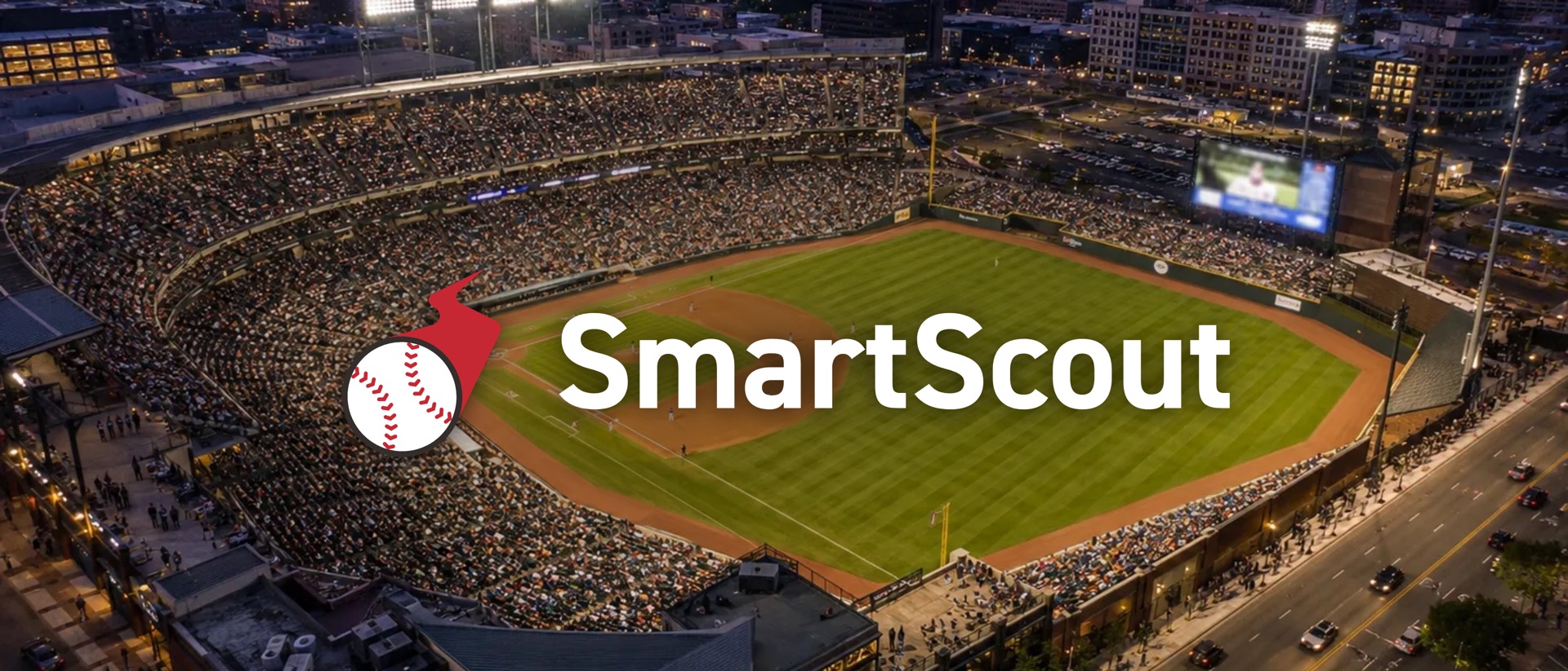 SmartScout Baseball product page header