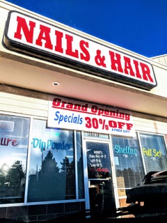 Diamond Nails and Hair