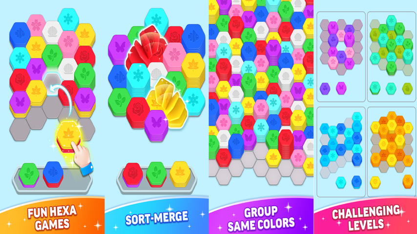 Hexa Sort 3d - Master Puzzle Special Event