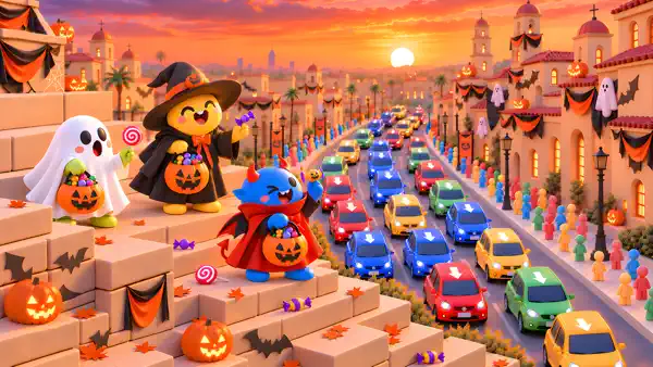 Halloween Traffic Challenge