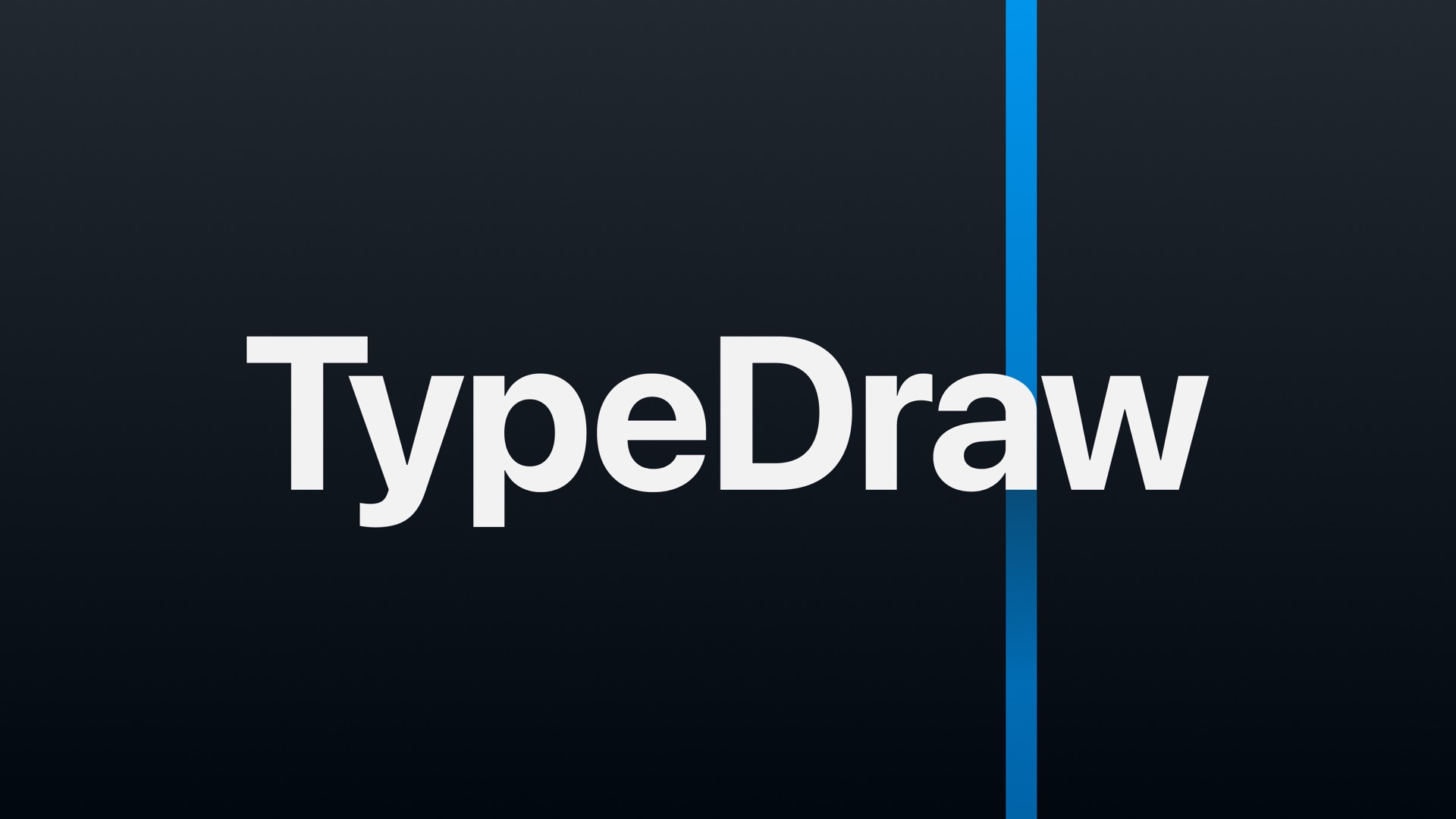 TypeDraw product page header