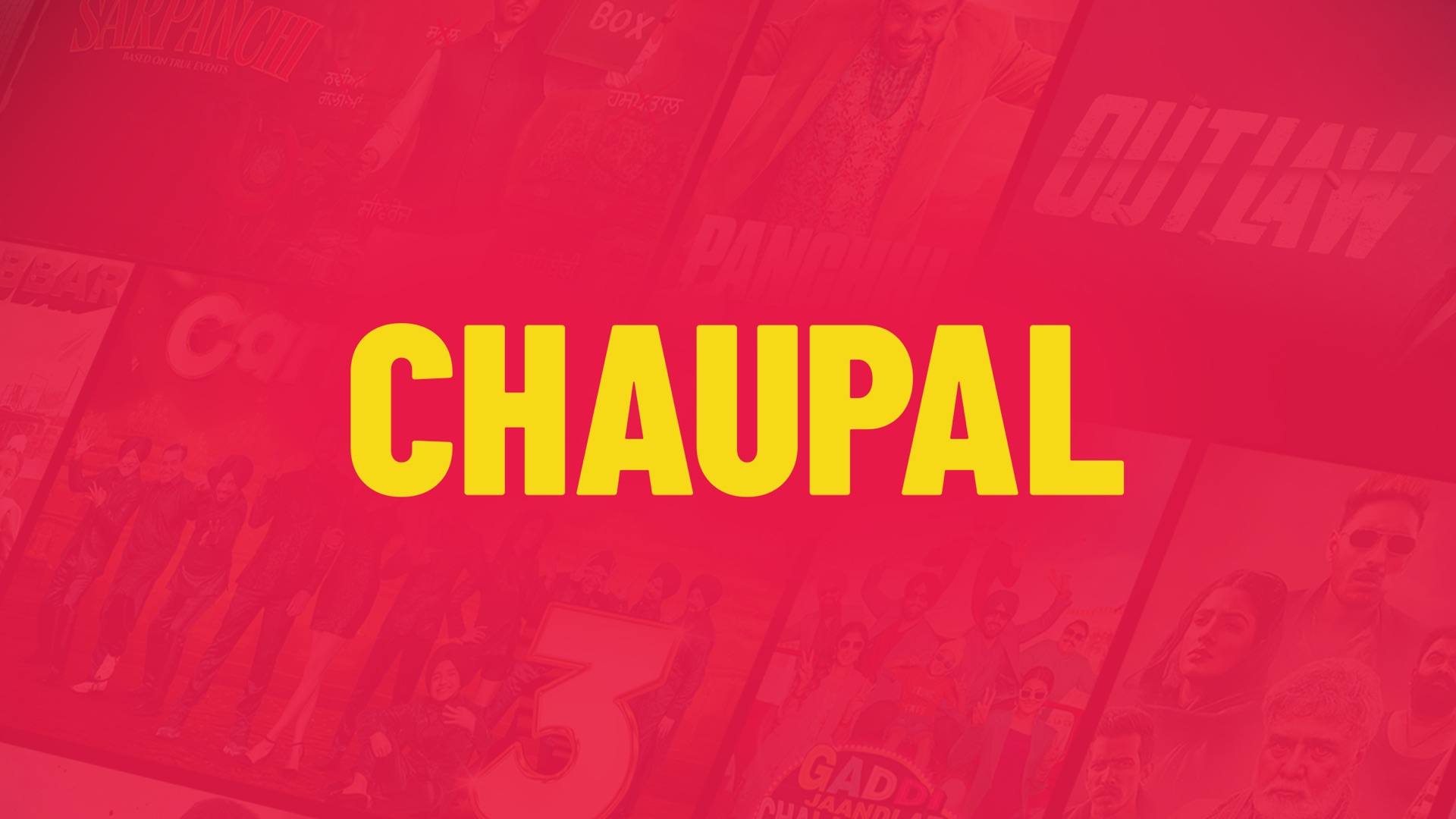 Chaupal - Movies & Web Series product page header