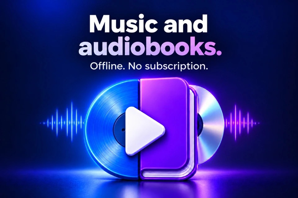 AudioShelf: Music & Books App Store search result
