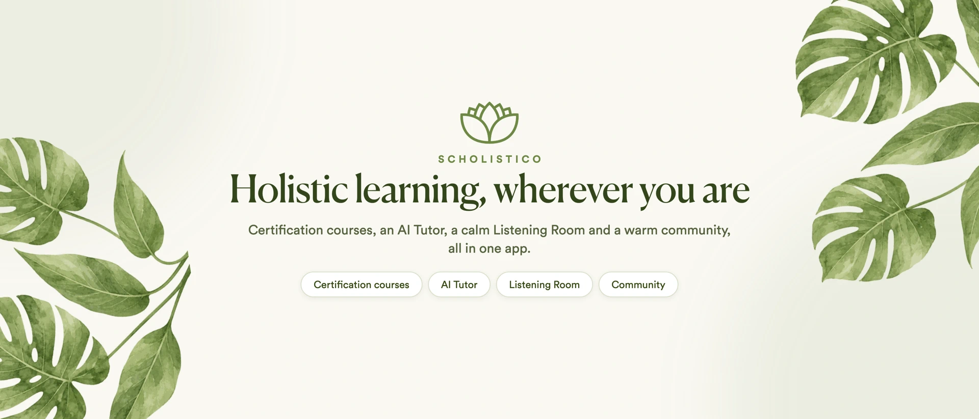 Scholistico product page header