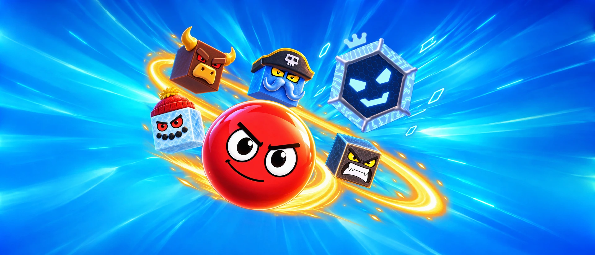 Red Ball Forever product page header
