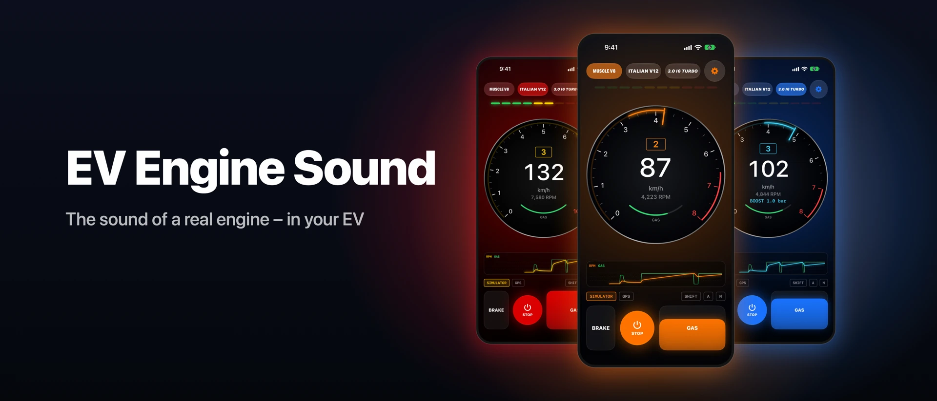 EV Engine Sound product page header