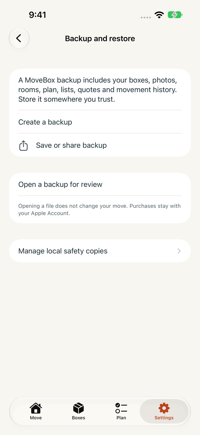 MoveBox: Moving Checklist screenshot 10