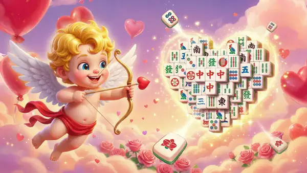Cupid Mahjong Valentine's
