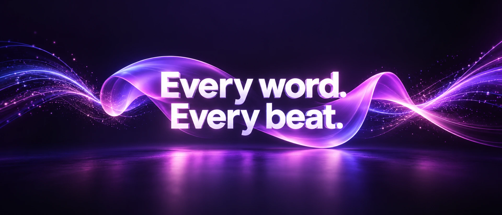Lyrical - Dynamic Lyrics product page header