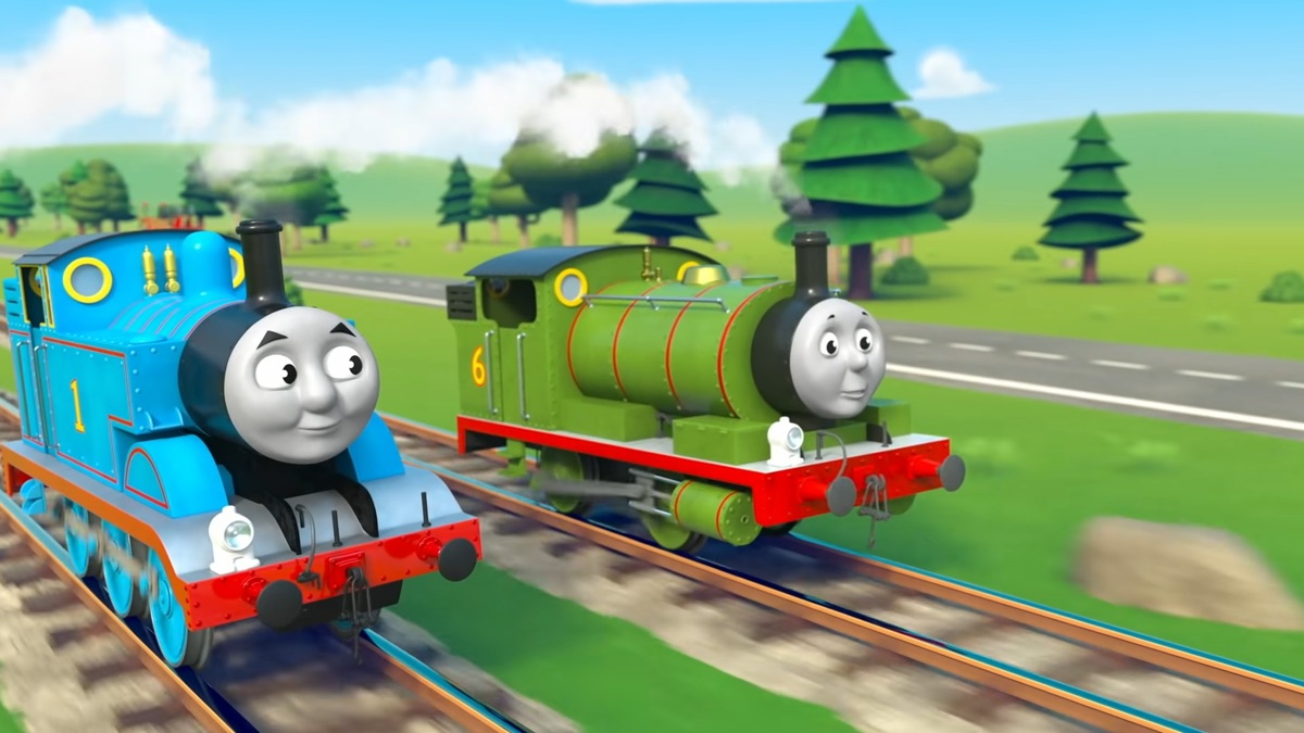 Thomas & Percy Learn About Different Vehicles - Thomas & Friends ...