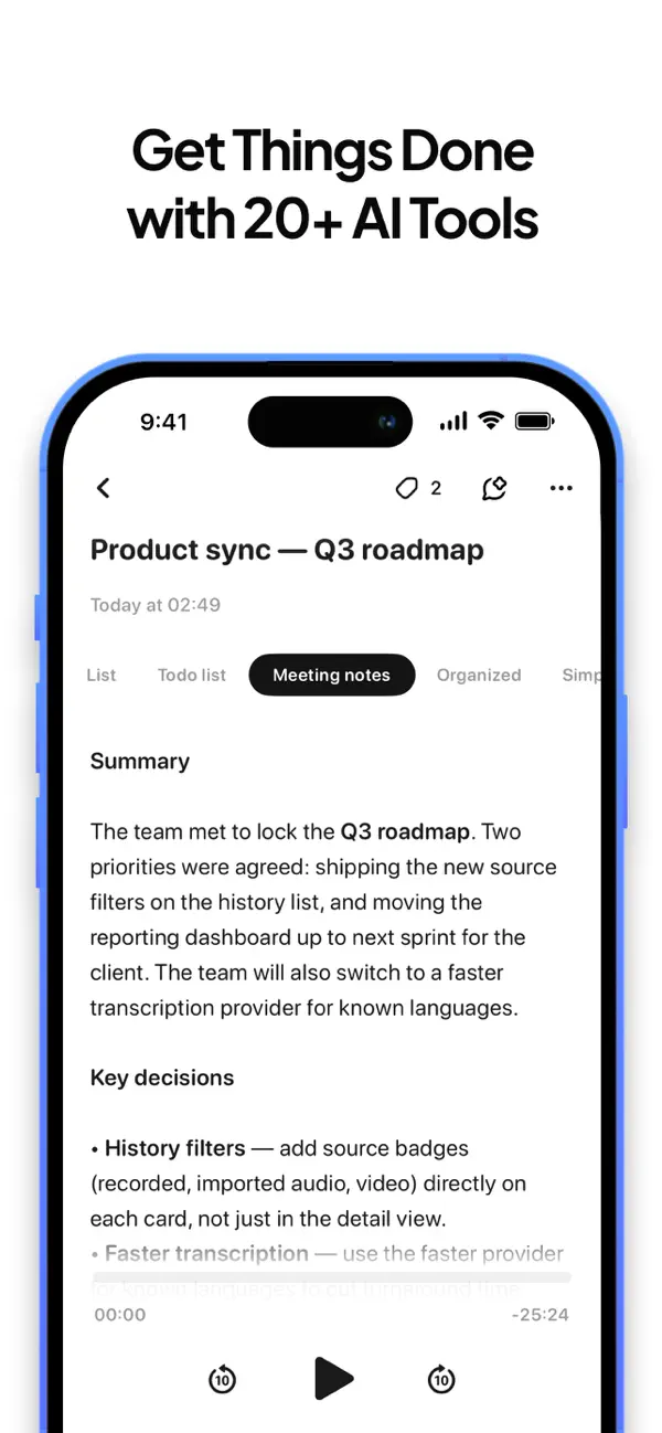 AI Transcribe screenshot 6