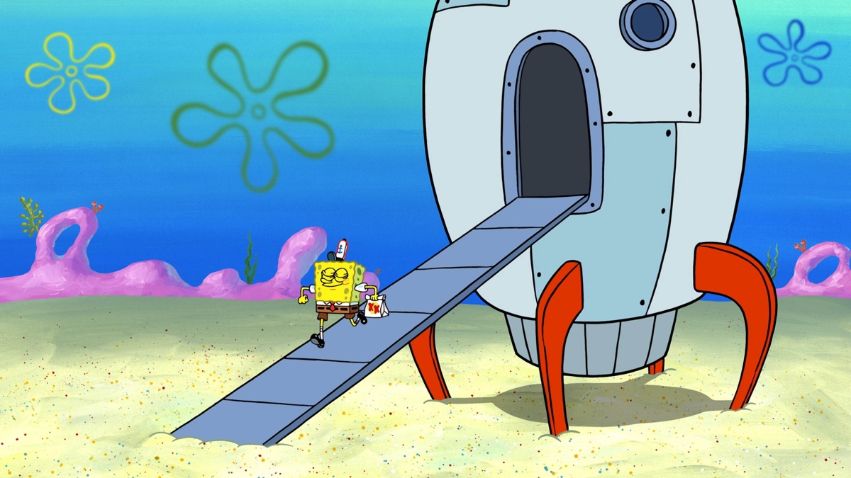 Delivery to Monster Island; Ride Patrick Ride SpongeBob SquarePants
