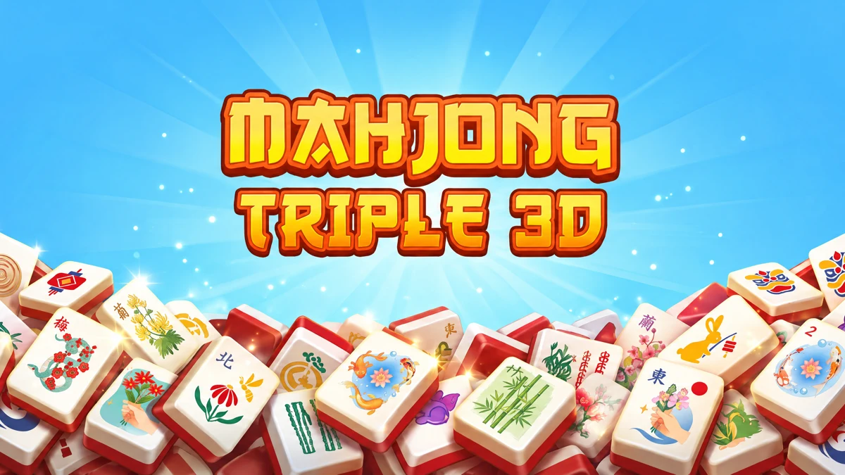 Mahjong Triple 3D: Tile Match App Store product page header