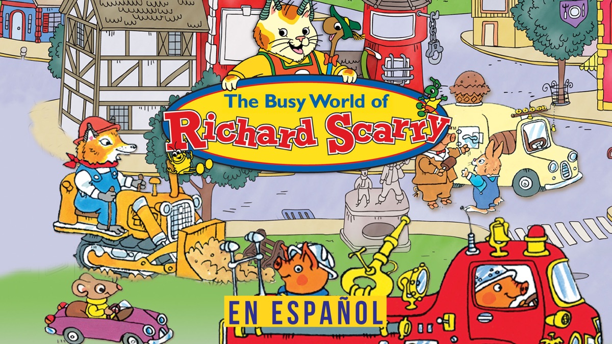 Richard Scarry Tv Show 60 Photos - Moonagedaydream.film