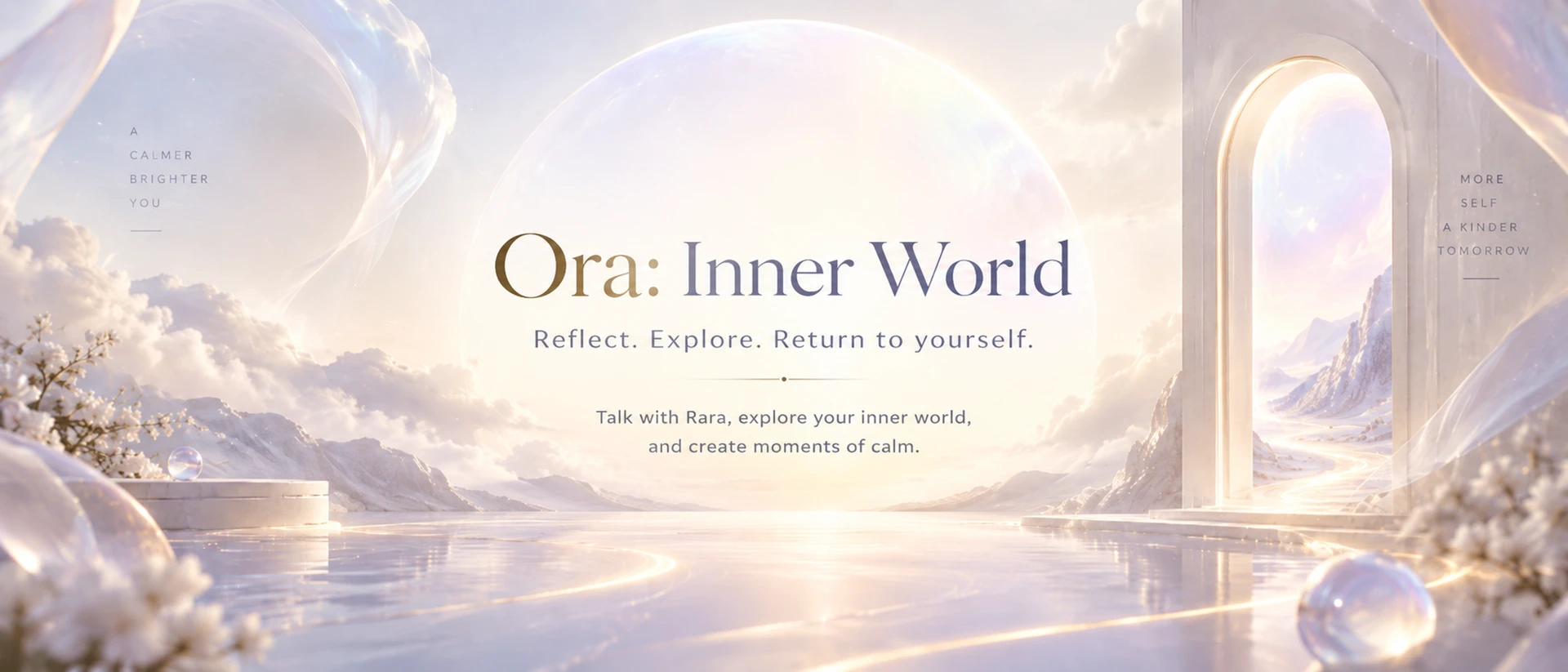 Ora: Inner World product page header