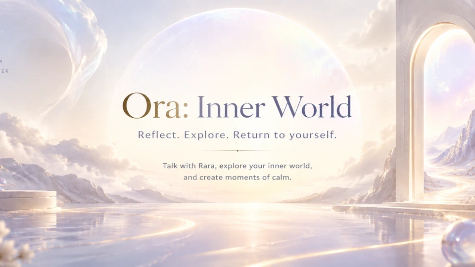 Ora: Inner World App Store product page header