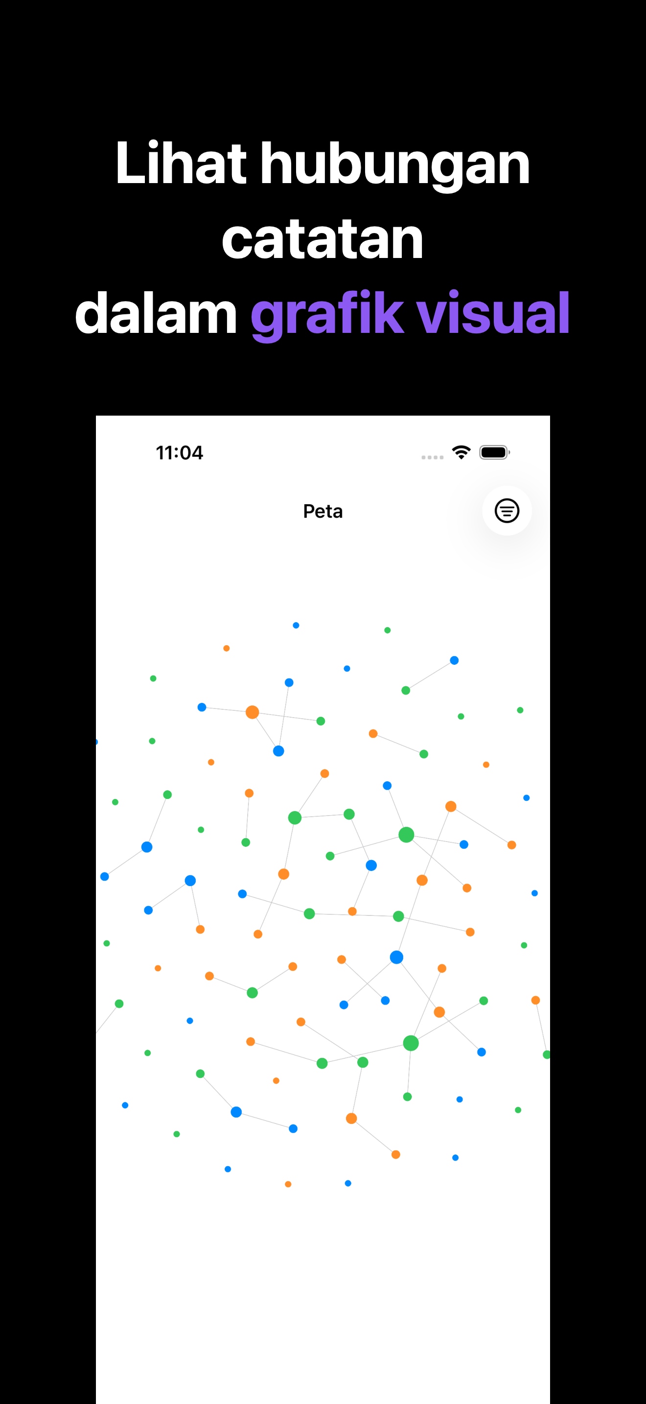 Notone - シンプルなメモAI Agent iOS screenshot 3 showing app interface