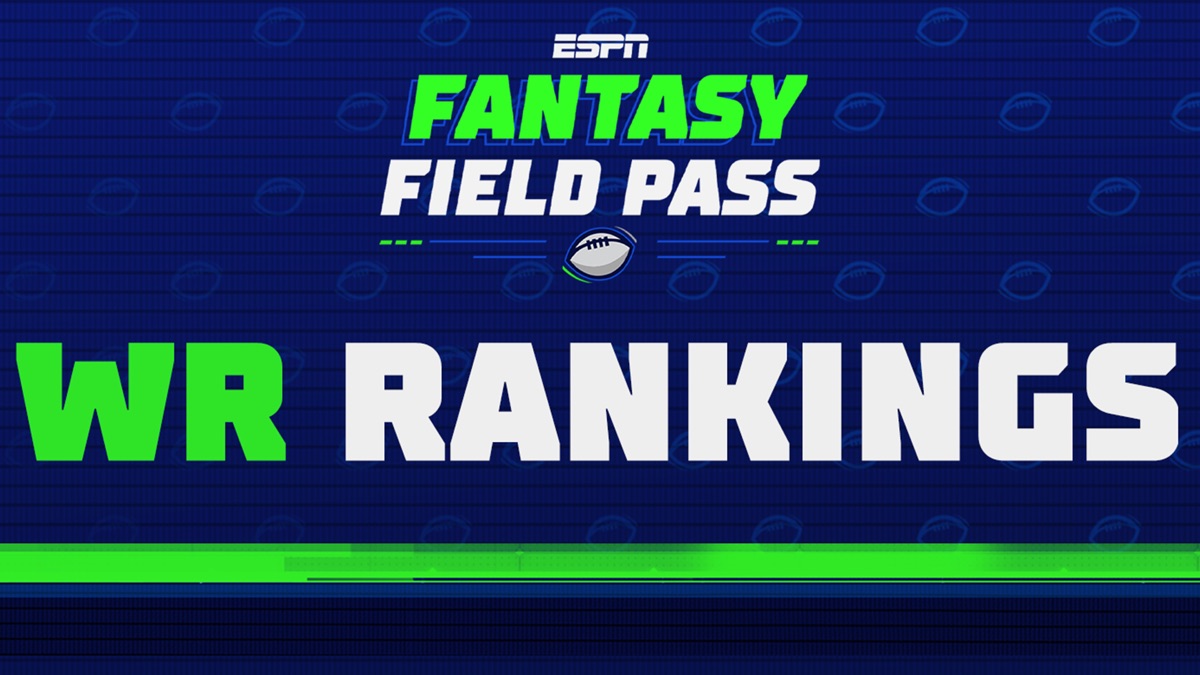 WR Rankings Fantasy Field Pass Apple TV