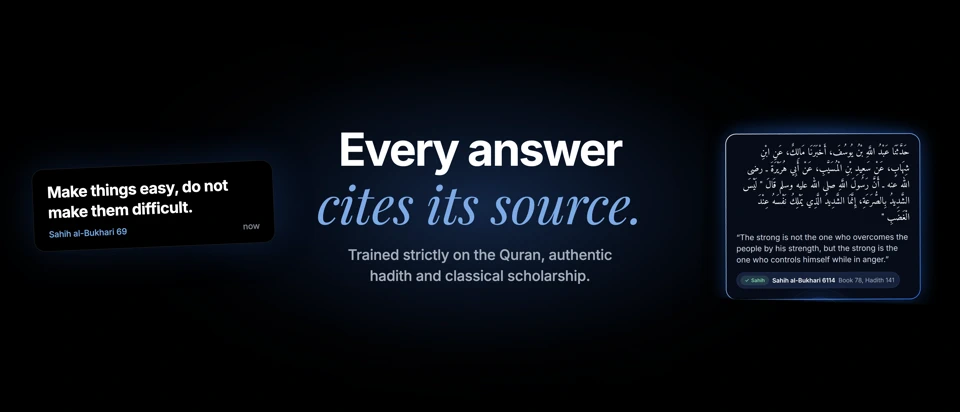 Daleel AI - Quran & Hadith App Store product page header