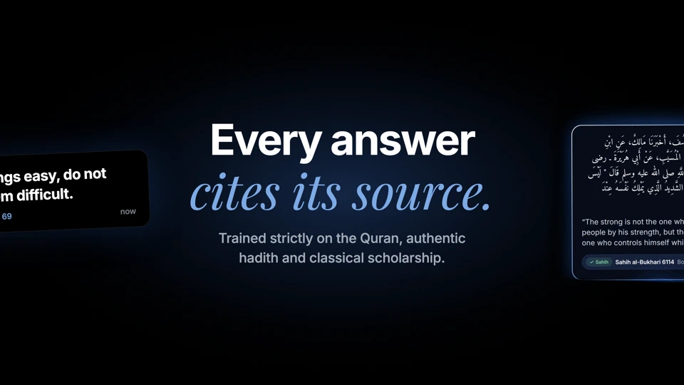 Daleel AI - Quran & Hadith App Store product page header