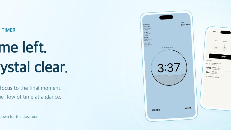 PEACE Timer App Store product page header