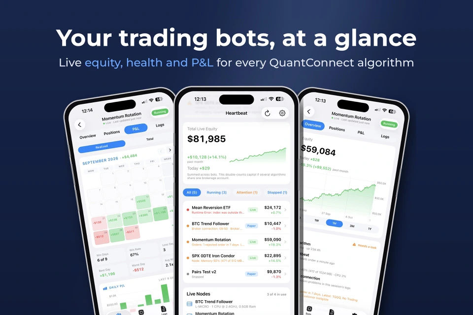 Heartbeat: Algo Bot Monitor App Store search result