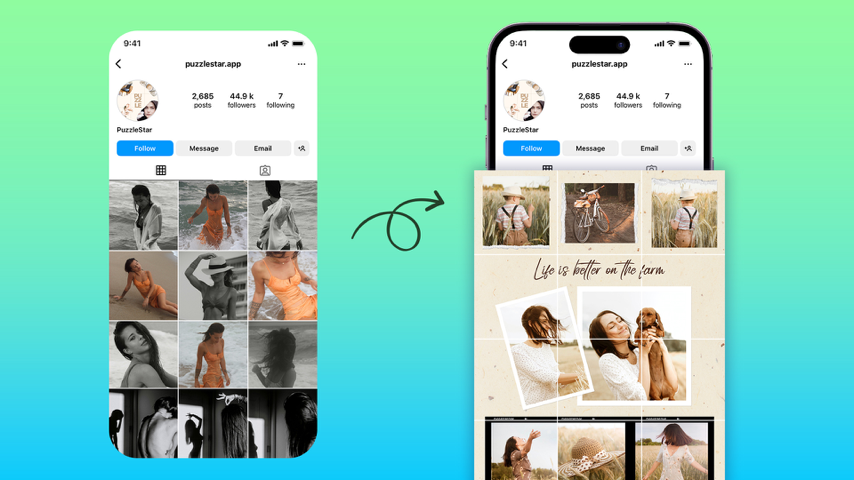 Makeover feed with templates Major Update