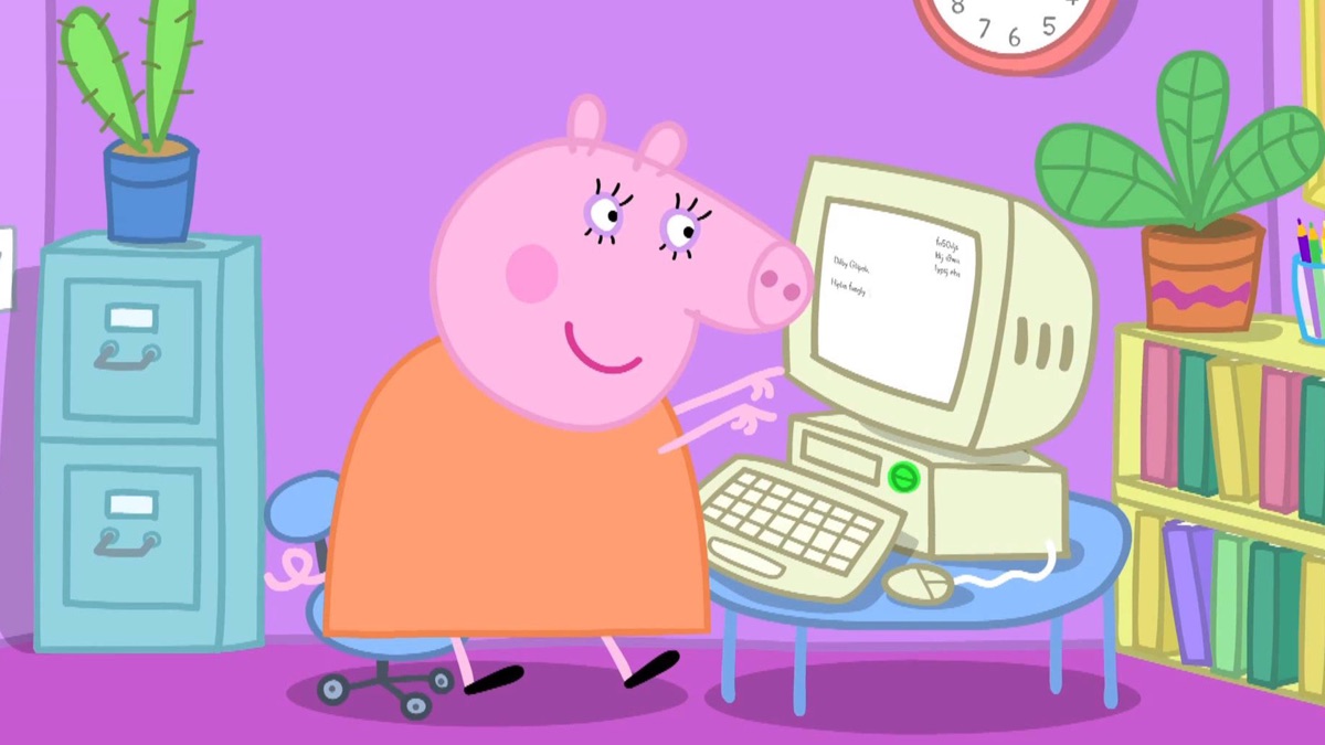 Mummy Pig at Work Peppa Pig (Series 1, Episode 507) Apple TV (FI)