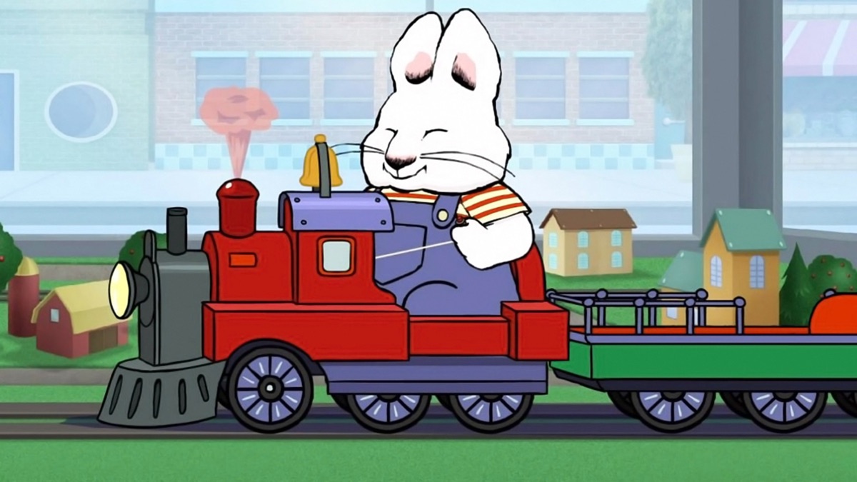 Engineer Max / Max's Toy Train / Max's Train Ride - Max & Ruby (Series 5,  Episode 12) - Apple TV (UK)
