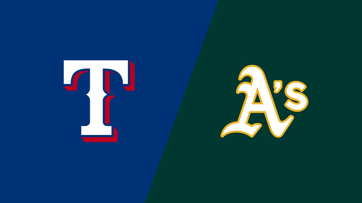Rangers vs. Athletics Friday Night Baseball (CA)