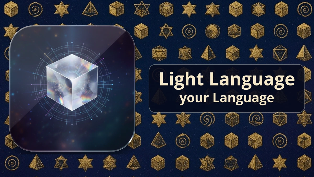 Light Language Grid Creator App Store product page header