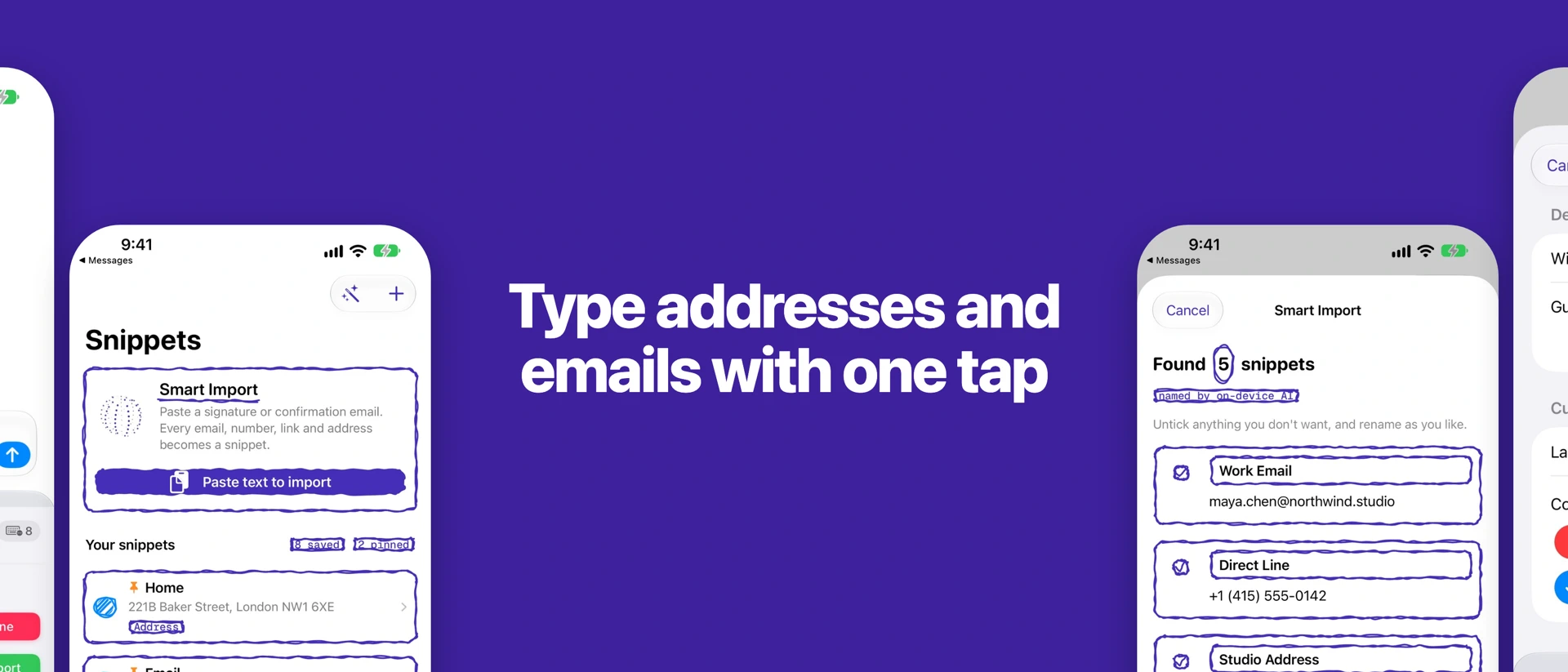 Keyboard Clipboard: Snippets product page header