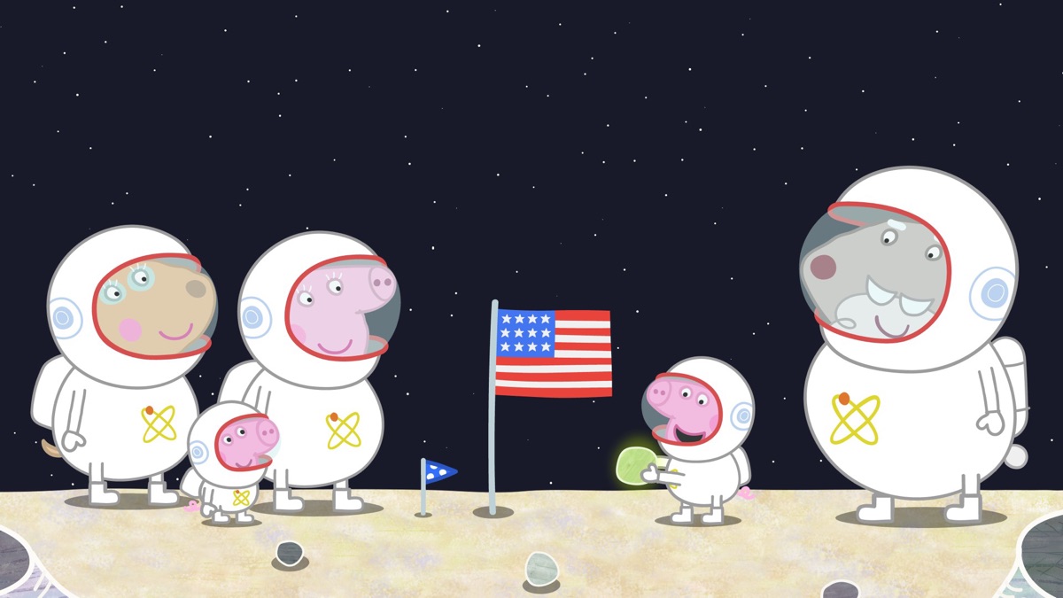 Space Adventure Fire Station Practice Peppa Pig Season 6 Episode 