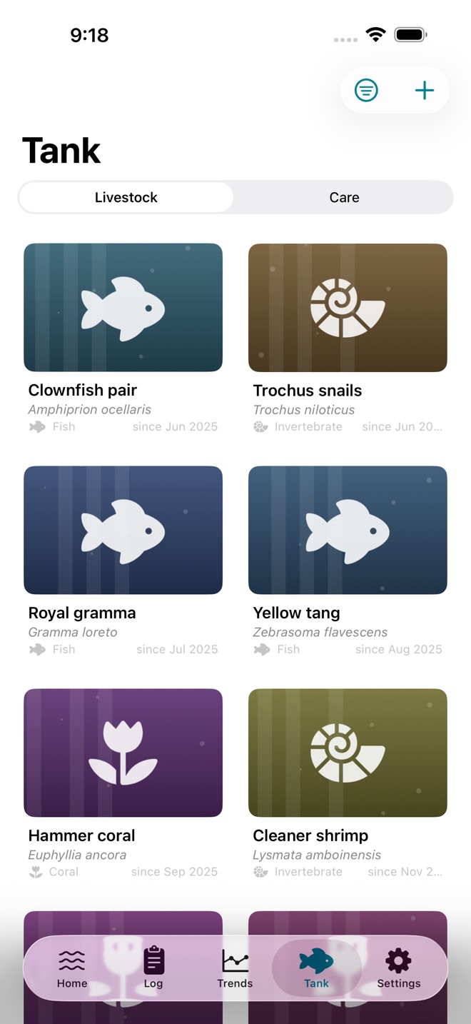 ReefLog: Aquarium Water Tests screenshot 5