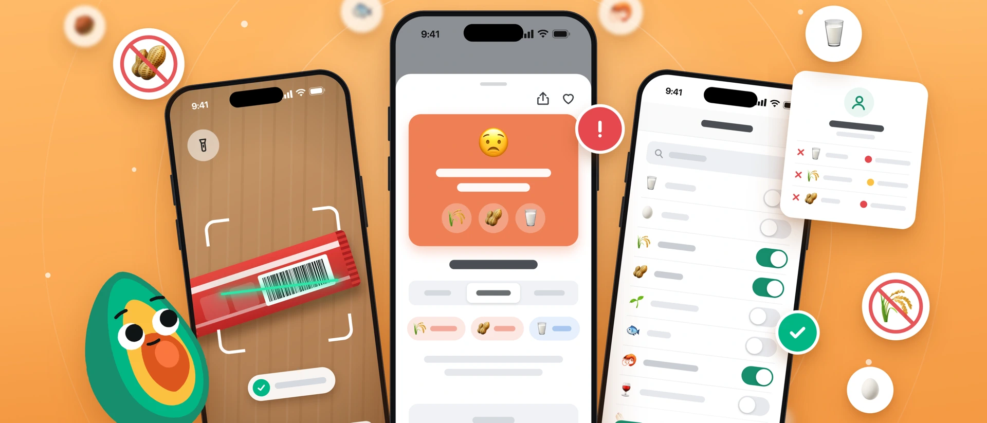 Food Allergy Scanner - Bokha product page header