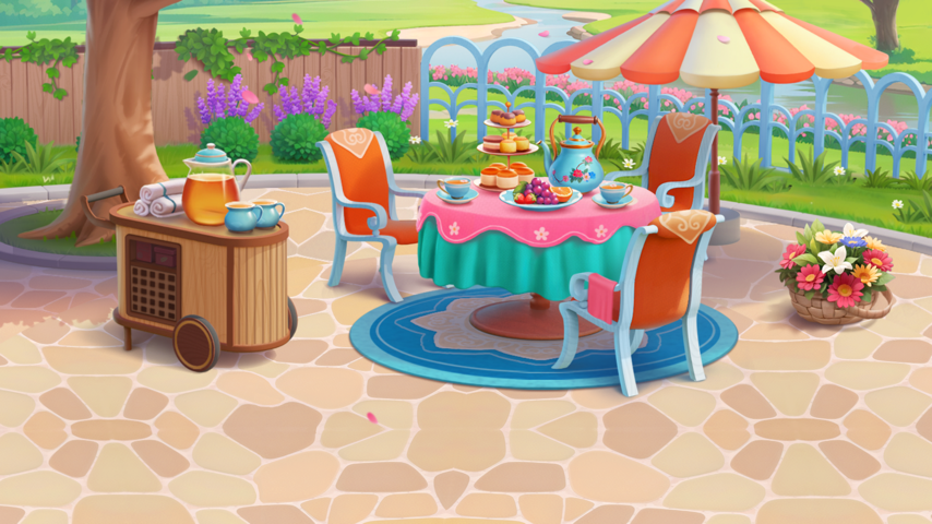 Outdoors Teatime Special Event