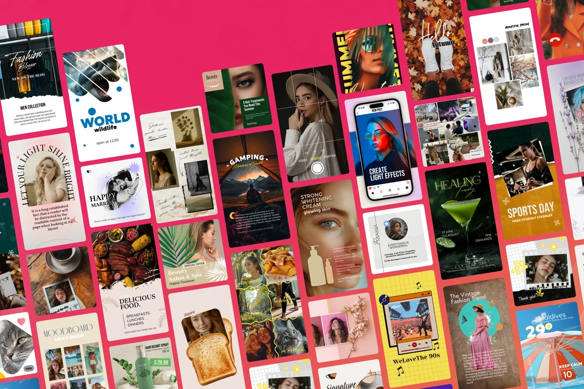 Leto: Font for Instagram Story search result