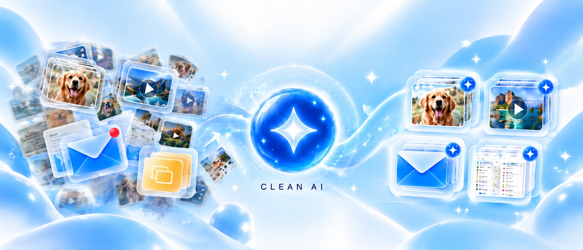 Clean AI・Phone Storage Cleanup product page header