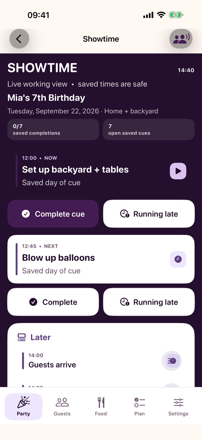 FeteList: Party Planner screenshot 3