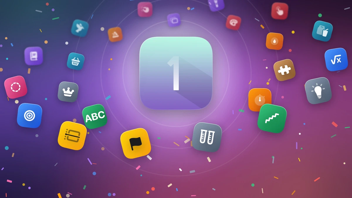1 Chance: Daily Mini Games search result, In-app event: The all new 1 Chance