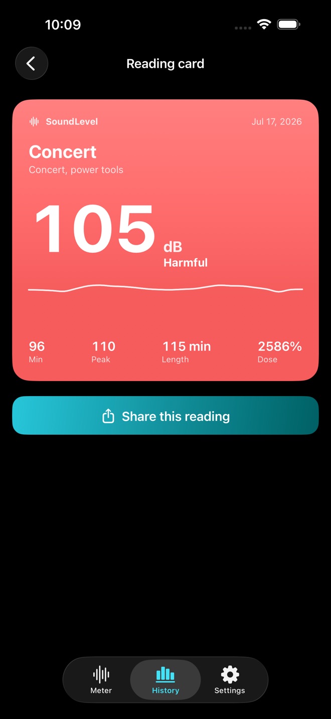 SoundLevel: Noise Estimate screenshot 5
