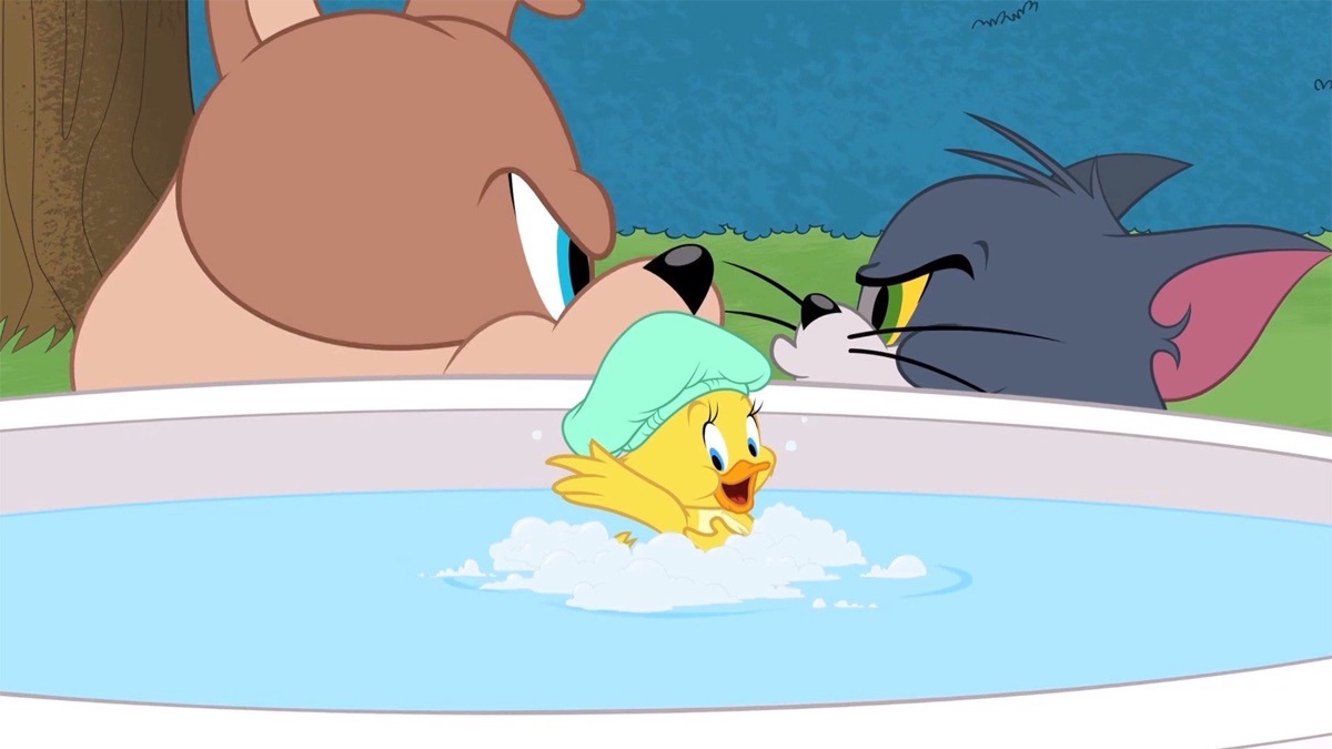 Desenho De Patinho Em Tom E Jerry
