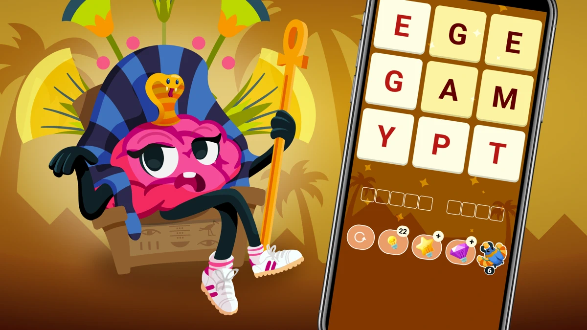 WordBrain: classic word puzzle search result, In-app event: Ancient Egypt Event!