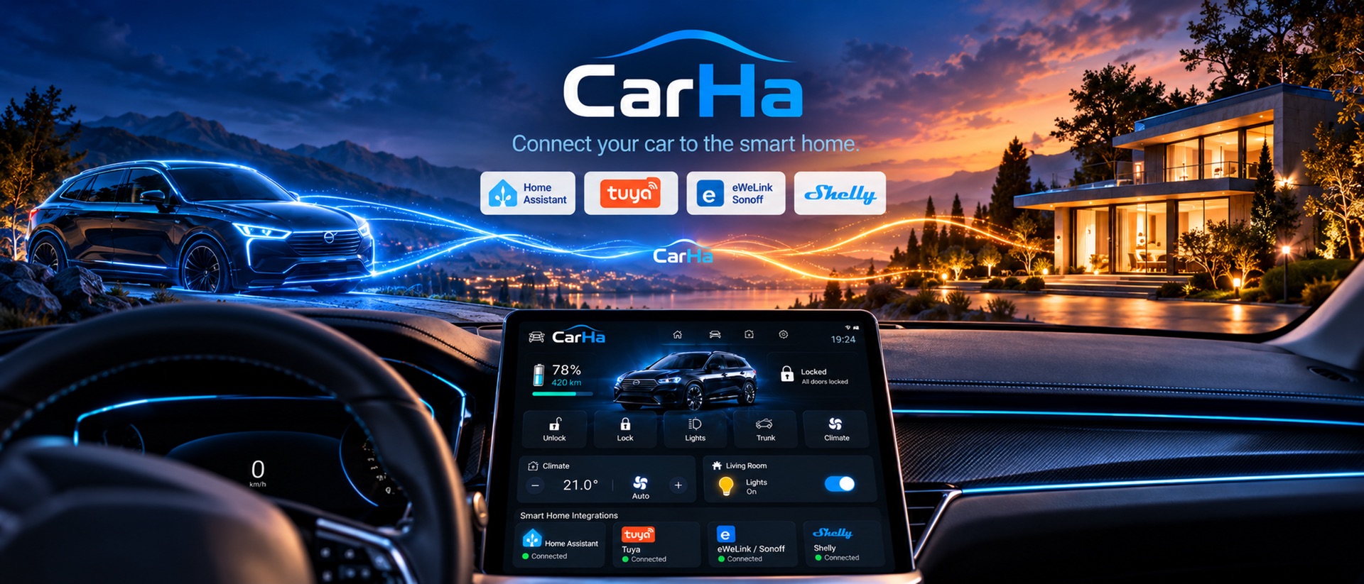 CarHA product page header