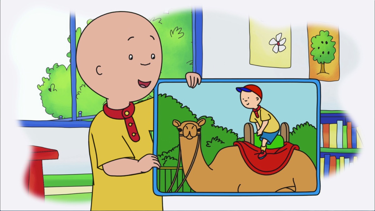 Caillou's Camel Ride / It's Not Too Big For Me! / Caillou's Flying ...