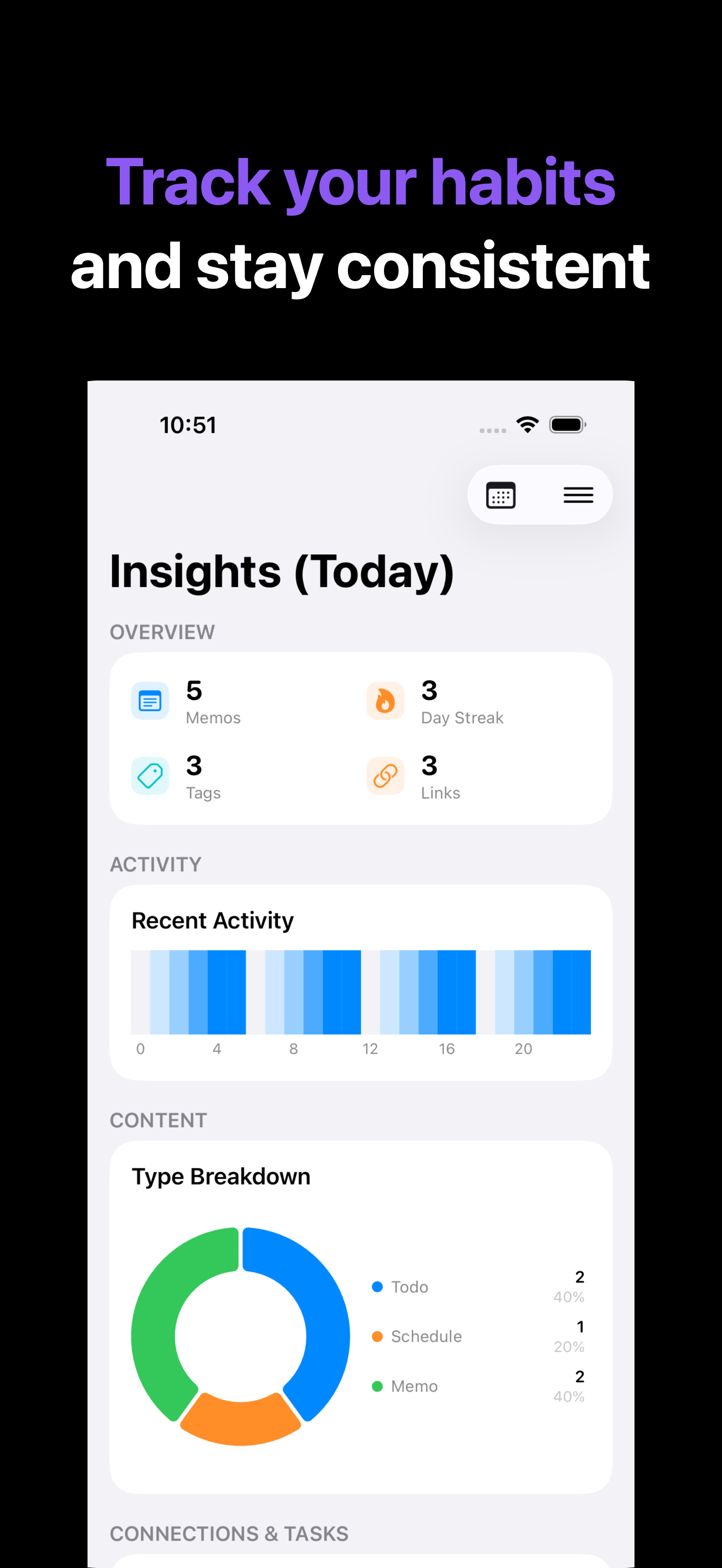Notone - シンプルなメモAI Agent iOS screenshot 5 showing app interface