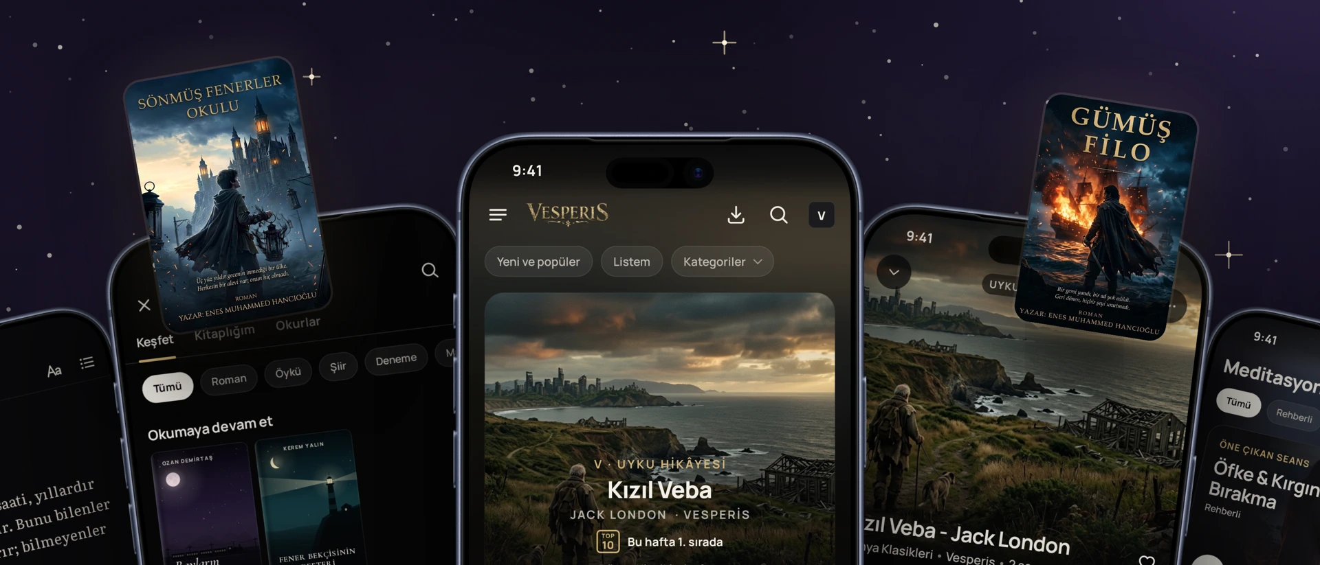 Vesperis:Kitap Oku, Dinle, Yaz product page header