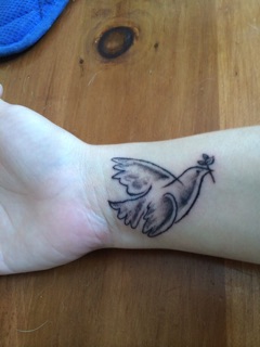 Meridian Line Tattoo