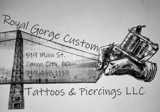 Royal Gorge Custom Tattoos & Piercings tattoo studio in Cañon City